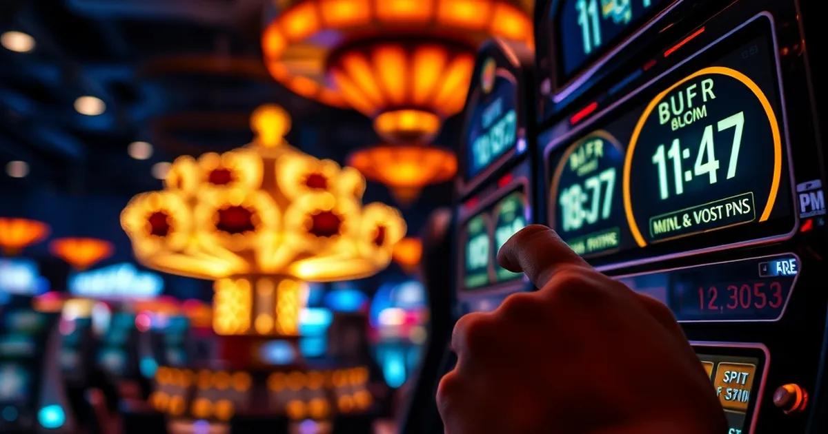 Midnight jackpots pay 14% less than 11:47pm UK spins