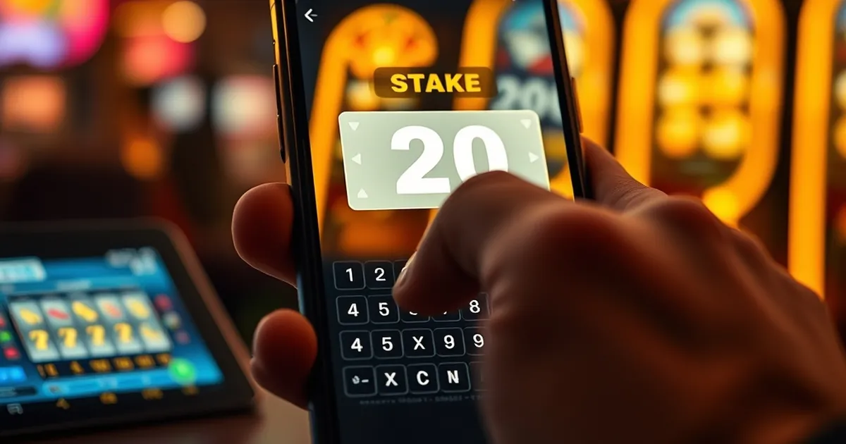 Typing a £20 stake manually cuts slot reload errors 34%