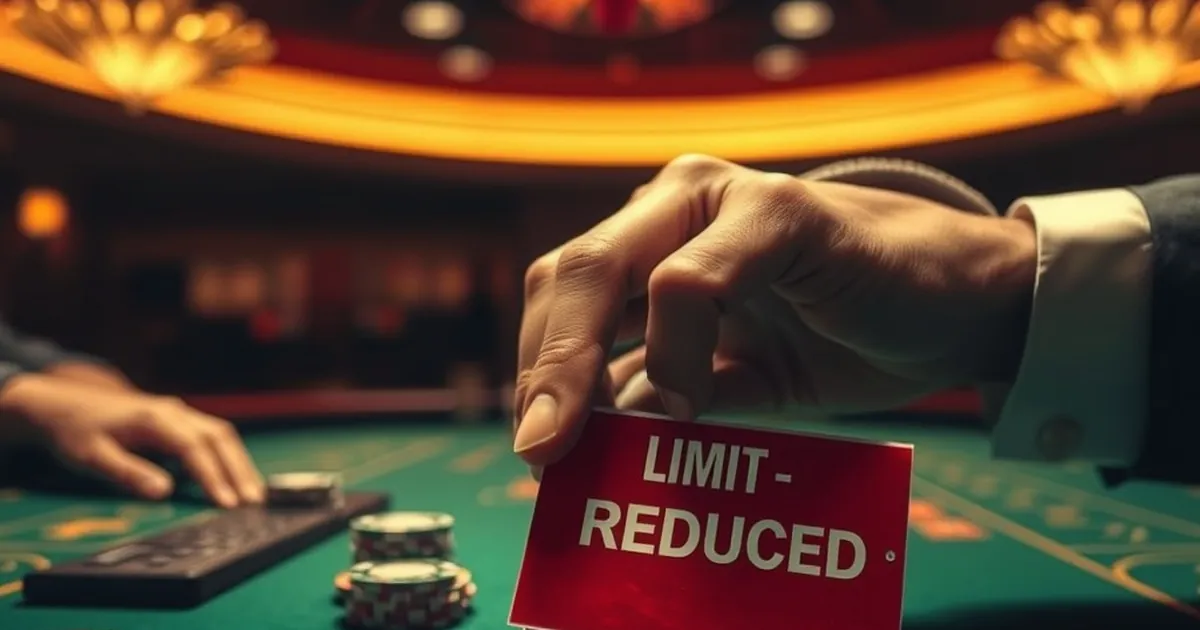 Why UK Casinos Are Reducing Maximum Bet Limits Mid-Session