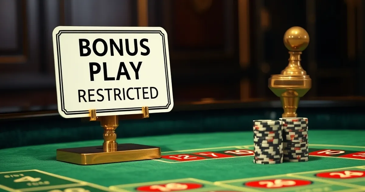 Why UK Casinos Are Restricting Bonus Play on Classic Table Games